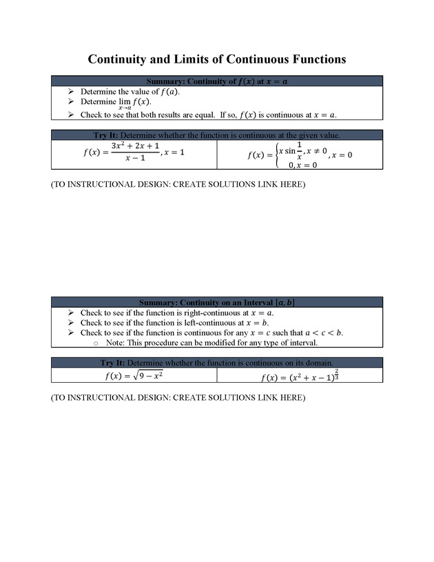 Analytic Geometry and Calculus I : Workbook - Page 18