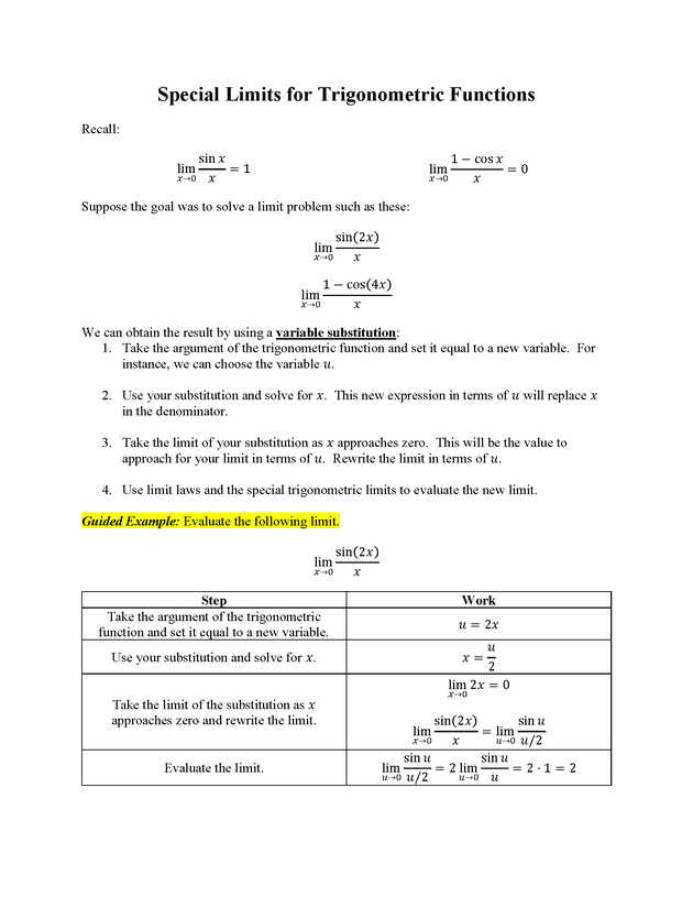 Analytic Geometry and Calculus I : Workbook - Page 21
