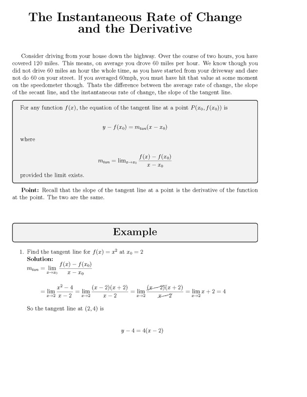 Analytic Geometry and Calculus I : Workbook - Page 26