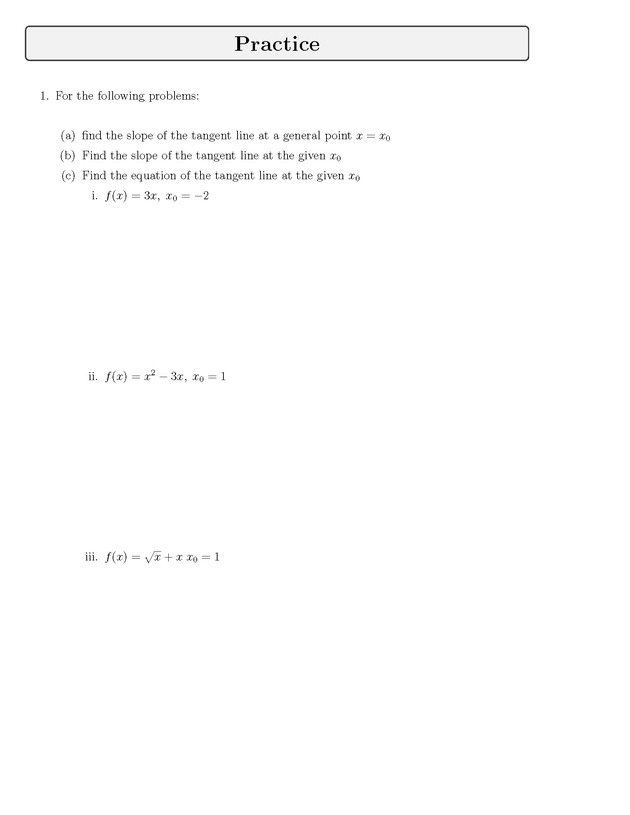Analytic Geometry and Calculus I : Workbook - Page 27