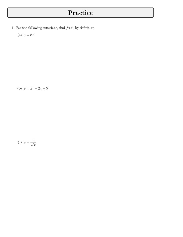 Analytic Geometry and Calculus I : Workbook - Page 30