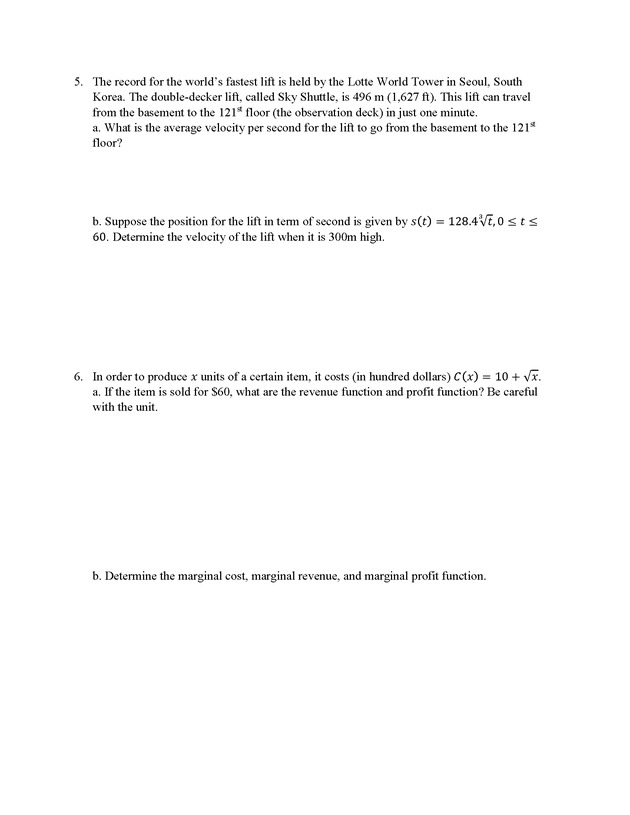 Analytic Geometry and Calculus I : Workbook - Page 46