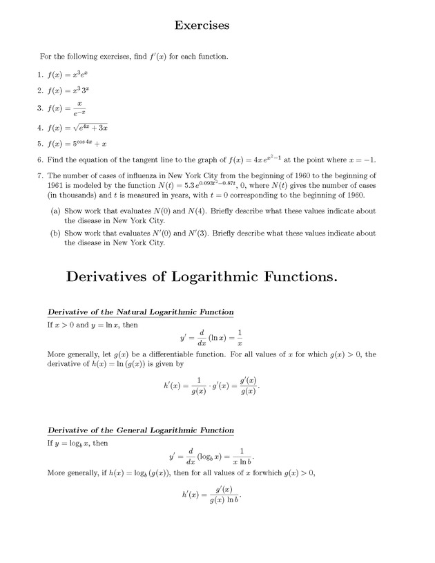 Analytic Geometry and Calculus I : Workbook - Page 72