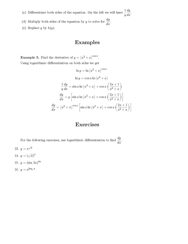 Analytic Geometry and Calculus I : Workbook - Page 74