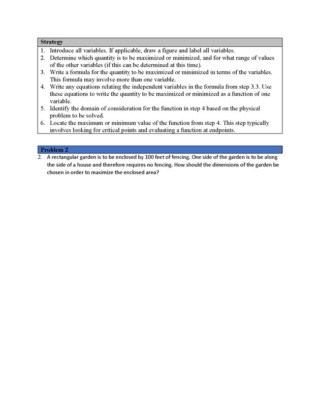 Analytic Geometry and Calculus I : Workbook - Page 103