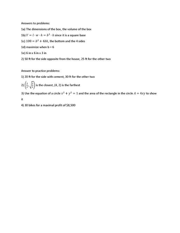 Analytic Geometry and Calculus I : Workbook - Page 108
