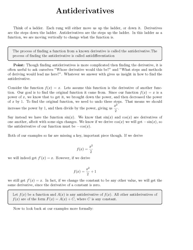 Analytic Geometry and Calculus I : Workbook - Page 113