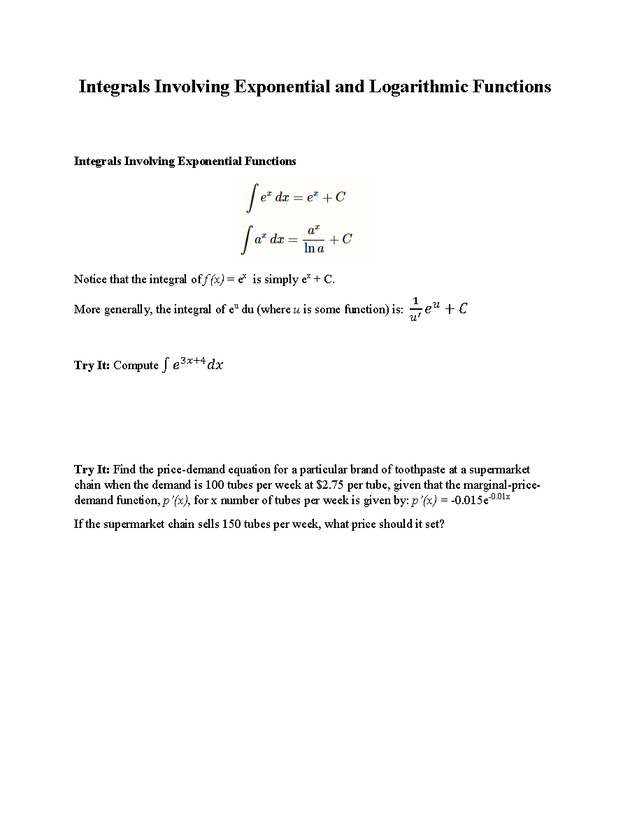 Analytic Geometry and Calculus I : Workbook - Page 161