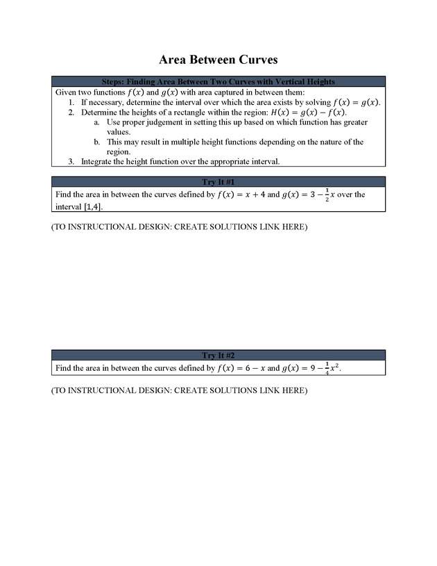 Analytic Geometry and Calculus I : Workbook - Page 166