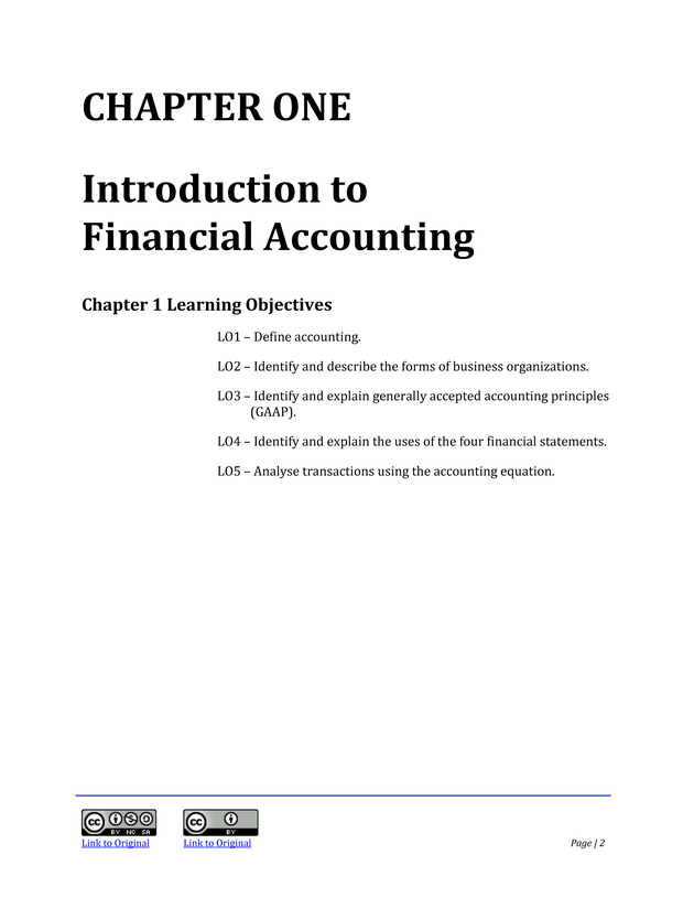 Introduction to Financial Accounting I - Page 2