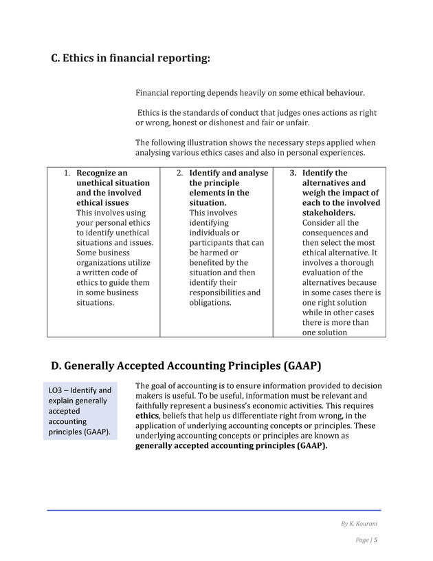 Introduction to Financial Accounting I - Page 5