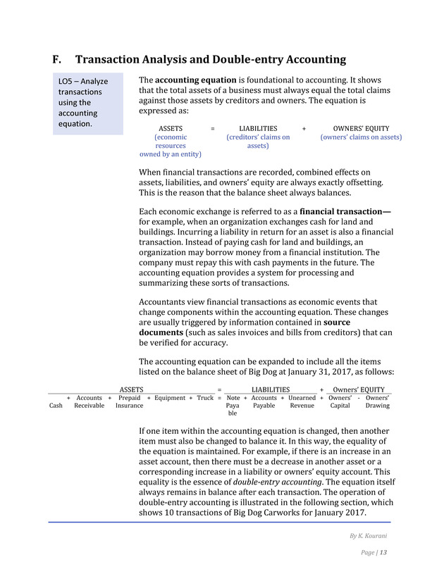 Introduction to Financial Accounting I - Page 13