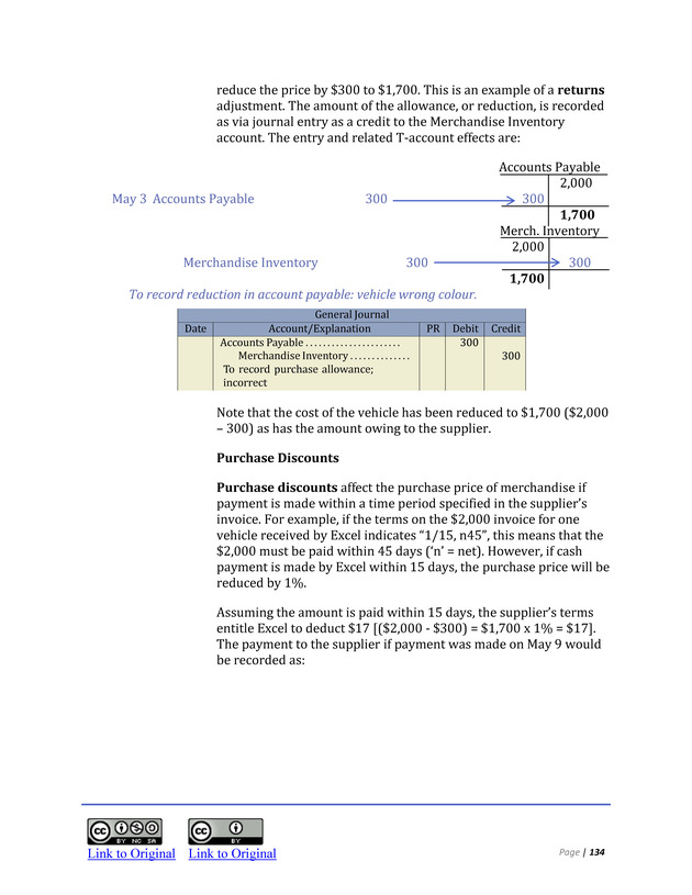 Introduction to Financial Accounting I - Page 134