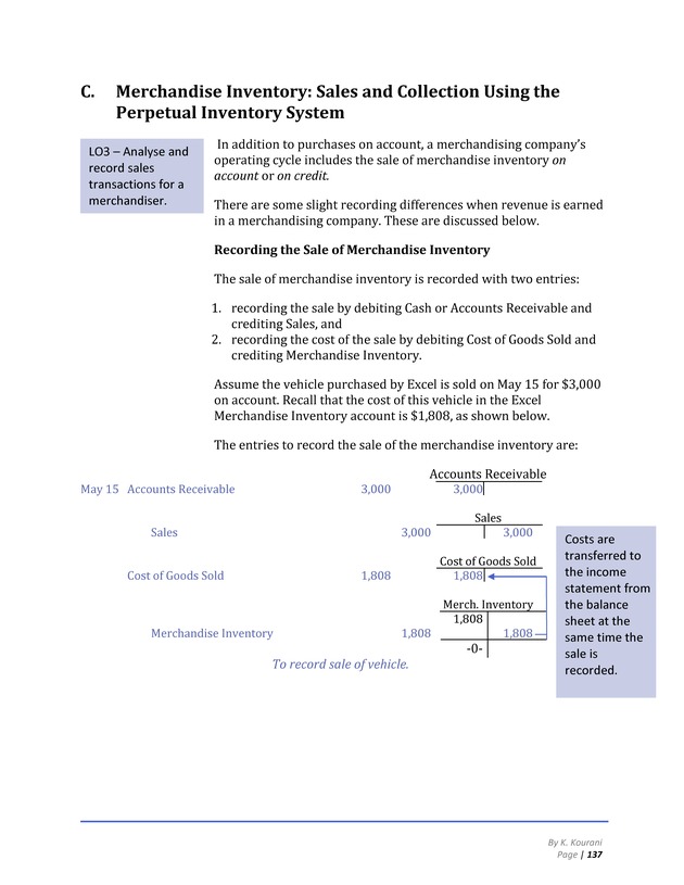 Introduction to Financial Accounting I - Page 137