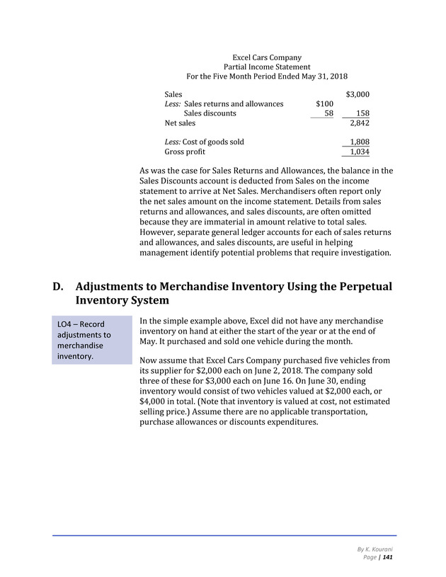 Introduction to Financial Accounting I - Page 141