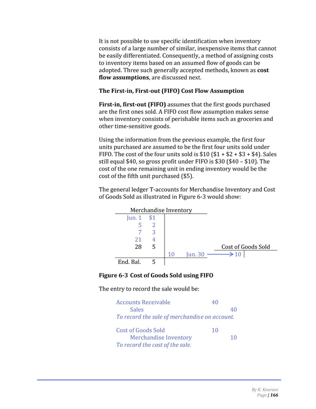 Introduction to Financial Accounting I - Page 166