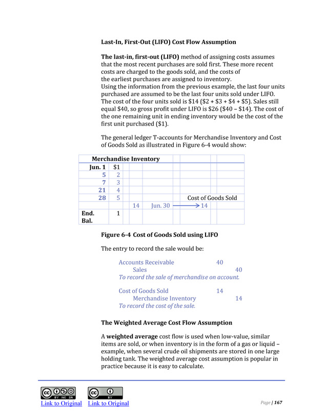 Introduction to Financial Accounting I - Page 167