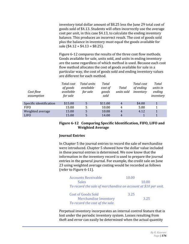 Introduction to Financial Accounting I - Page 176