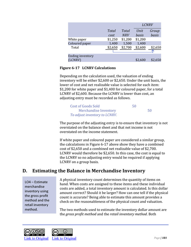 Introduction to Financial Accounting I - Page 181