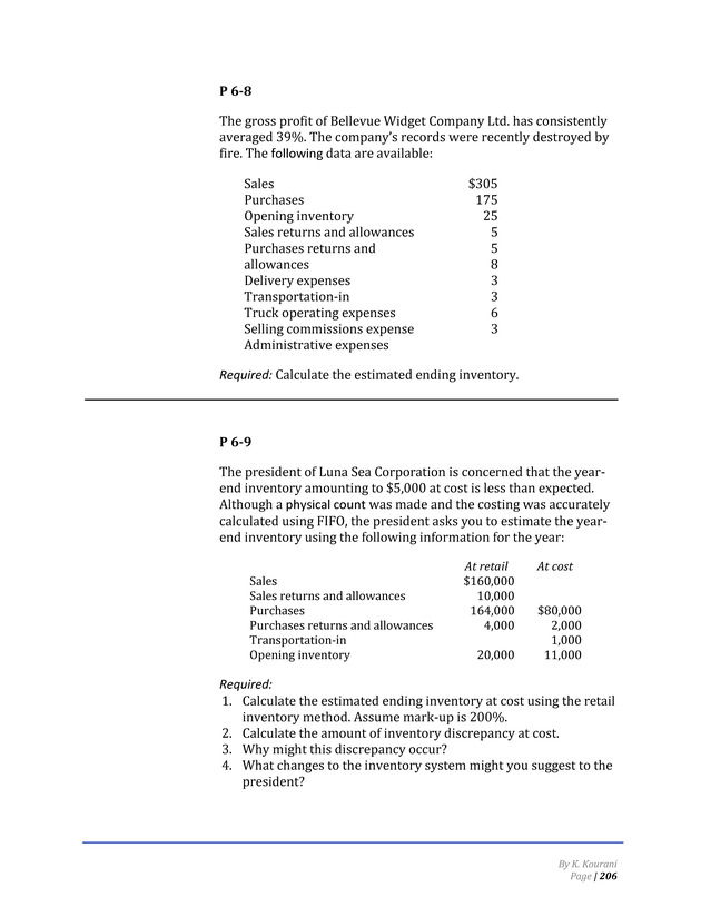 Introduction to Financial Accounting I - Page 212