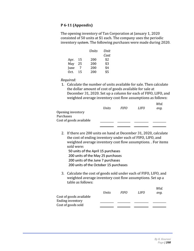 Introduction to Financial Accounting I - Page 214