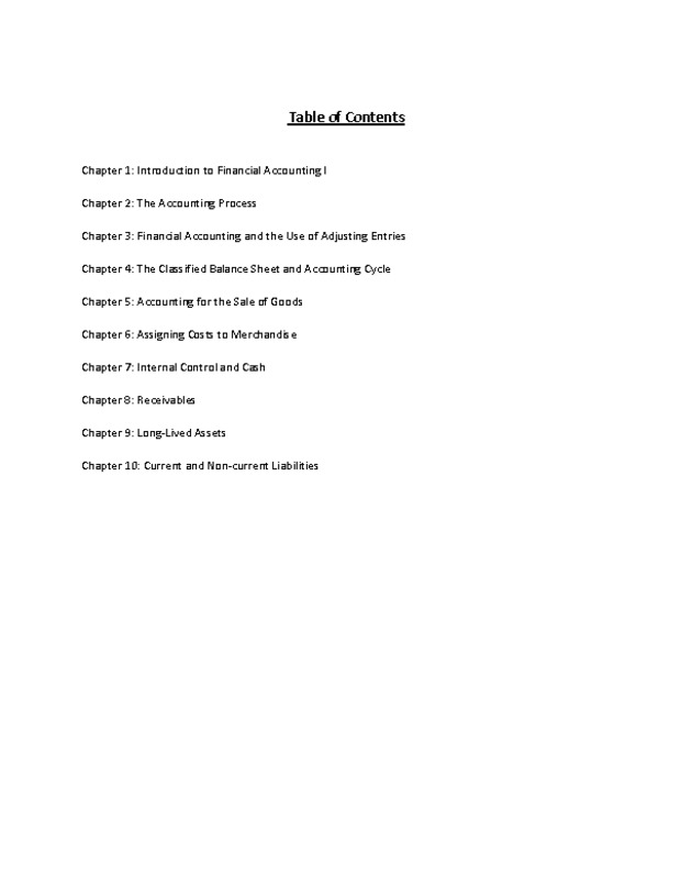 Introduction to Financial Accounting I - New Page