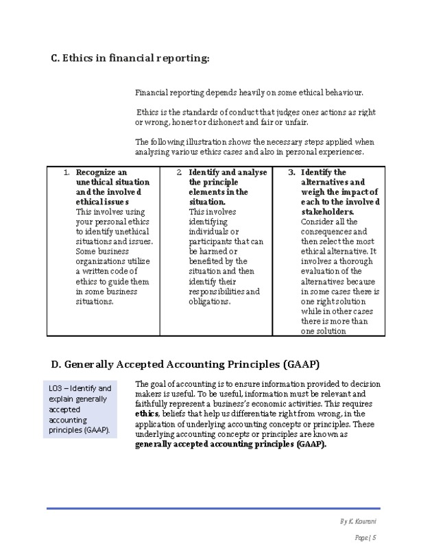 Introduction to Financial Accounting I - New Page