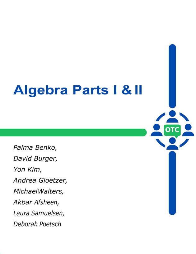 Beginning Algebra Workbook - Cover 1