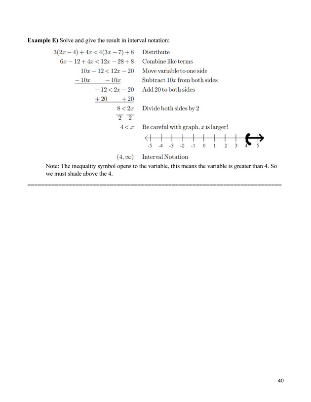 Beginning Algebra Workbook - Page 36