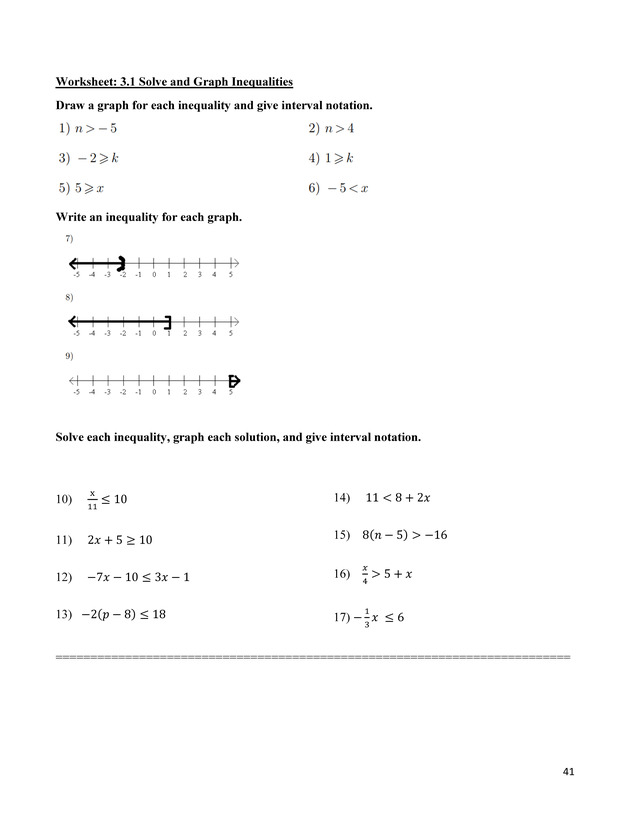 Beginning Algebra Workbook - Page 37