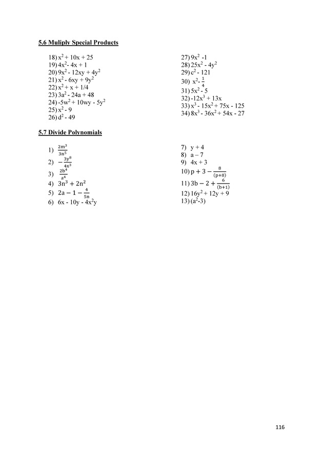 Beginning Algebra I Workbook - Page 112
