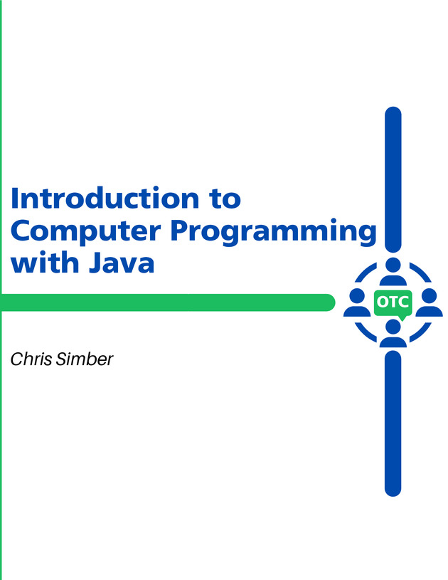 Introduction to Computer Programing with Java