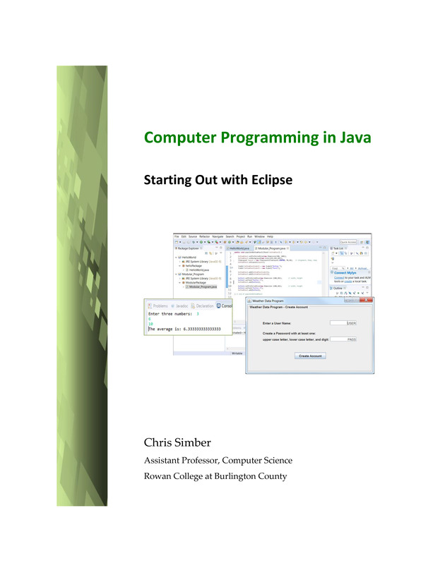 Computer Programming in Java - New Page