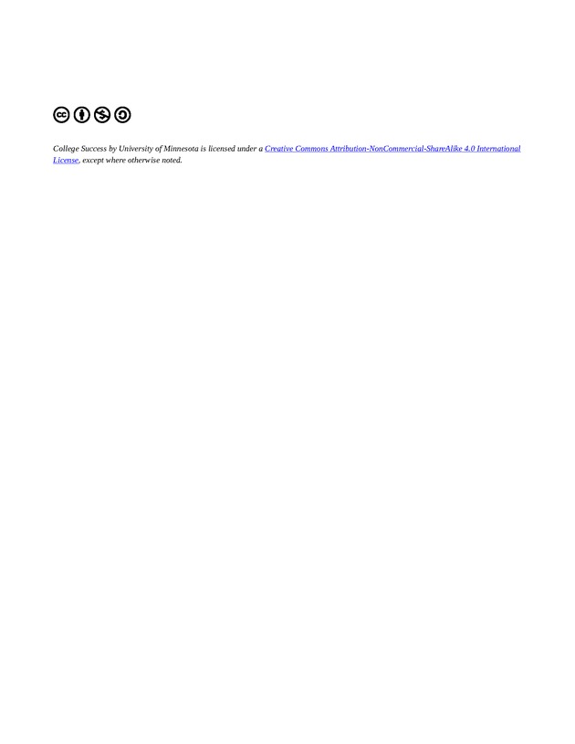 College Success - New Page