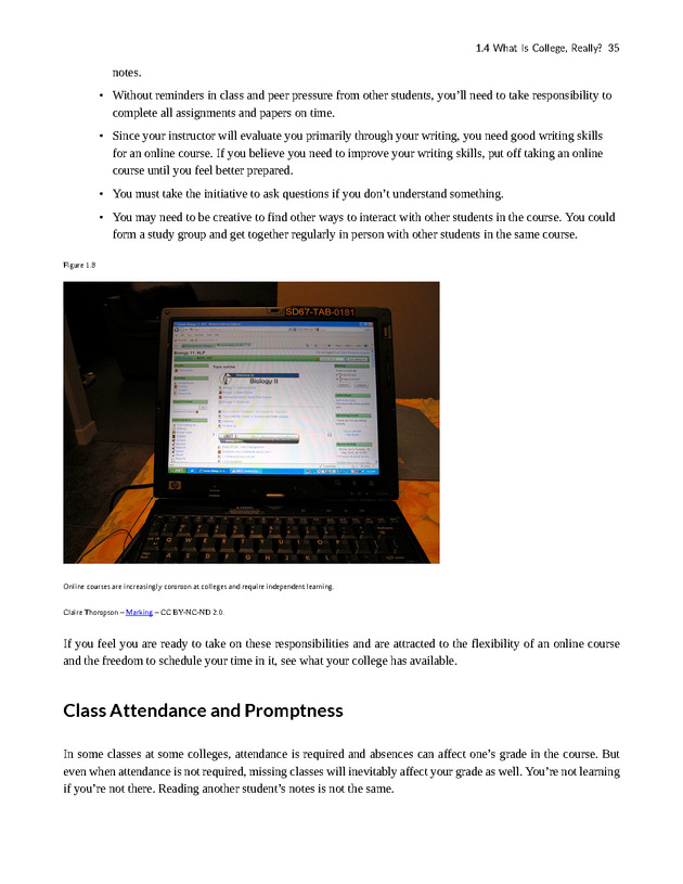 College Success - New Page