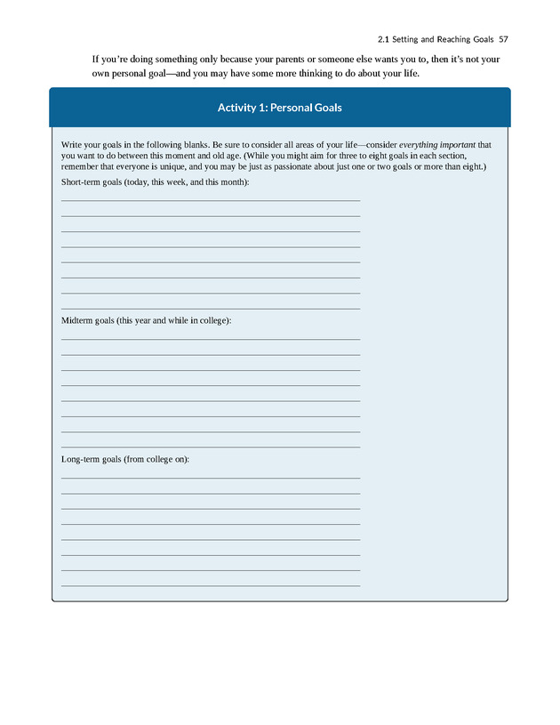 College Success - New Page