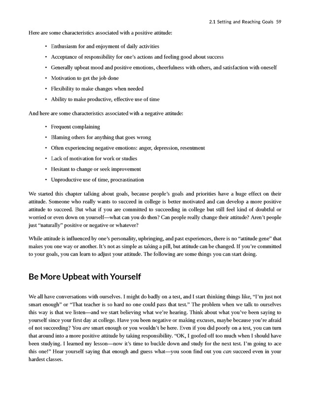 College Success - New Page