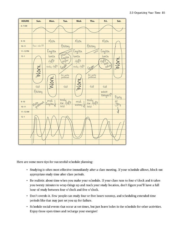 College Success - New Page