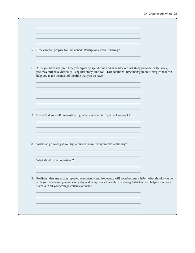 College Success - New Page