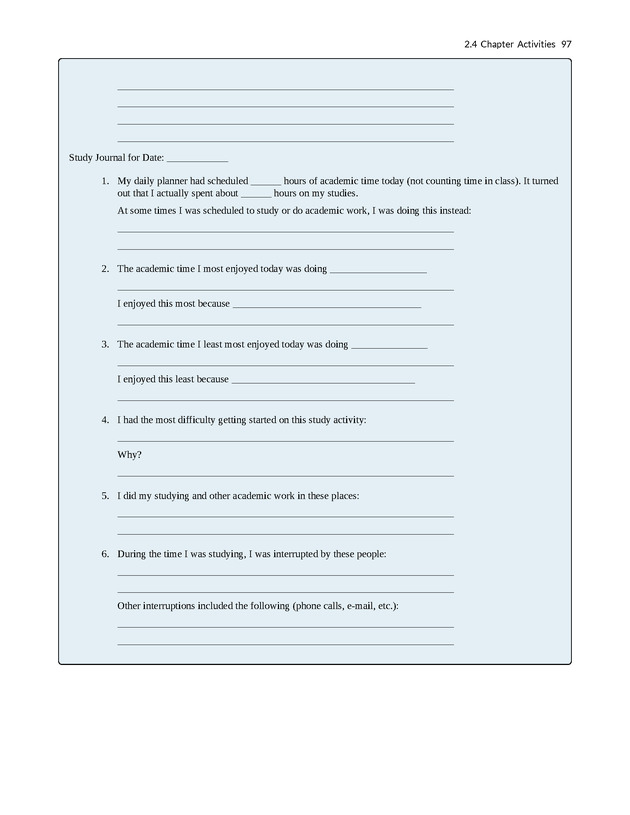 College Success - New Page