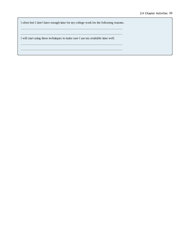 College Success - New Page