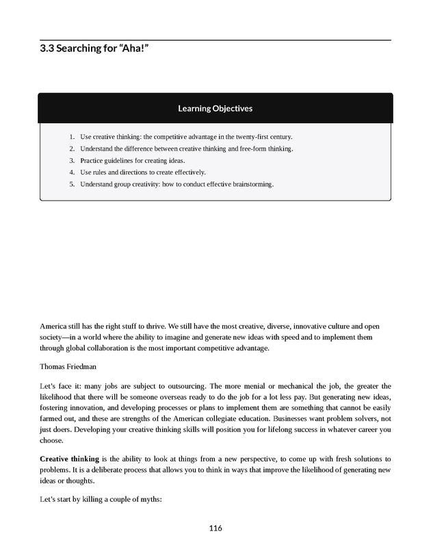 College Success - New Page