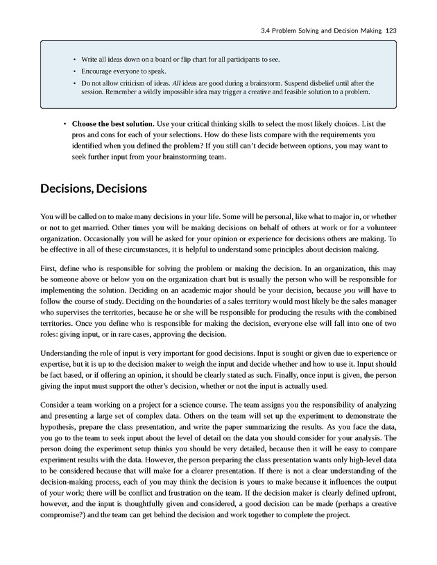 College Success - New Page