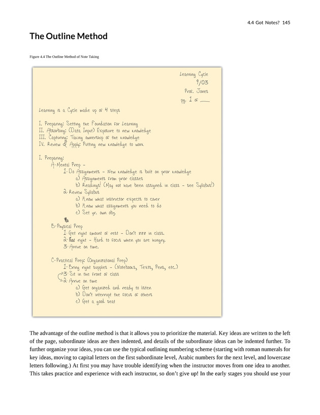 College Success - New Page