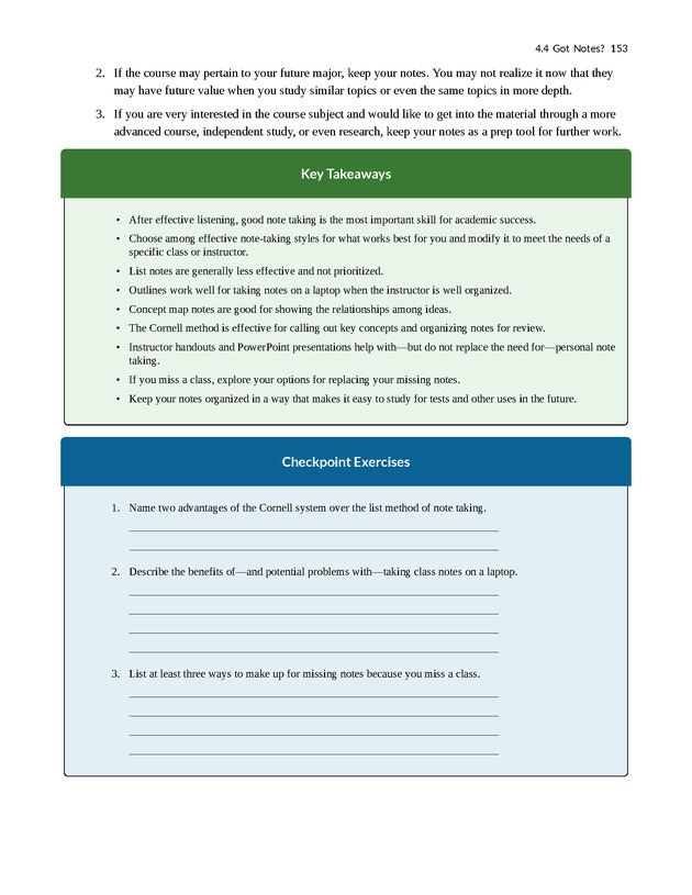 College Success - New Page