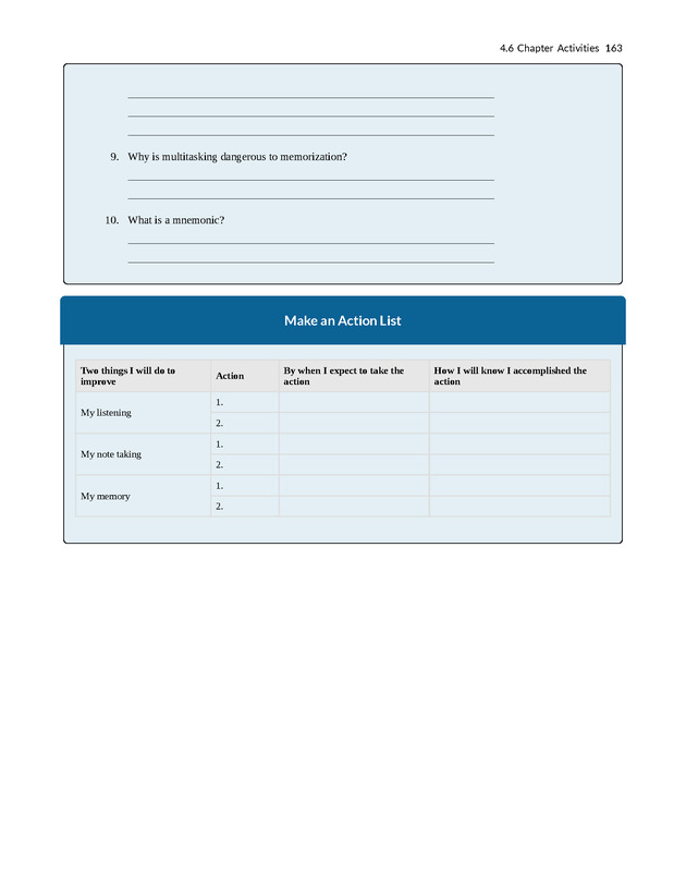 College Success - New Page