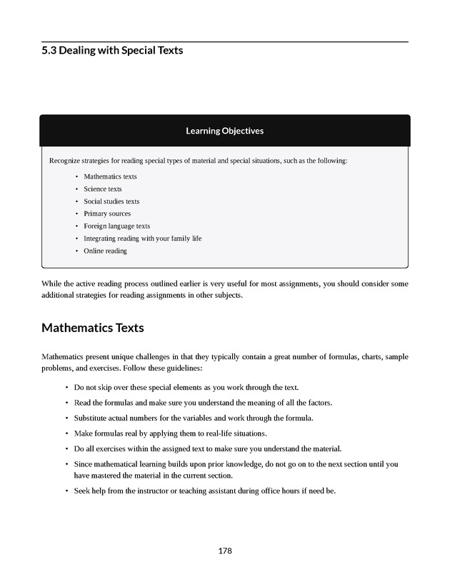 College Success - New Page