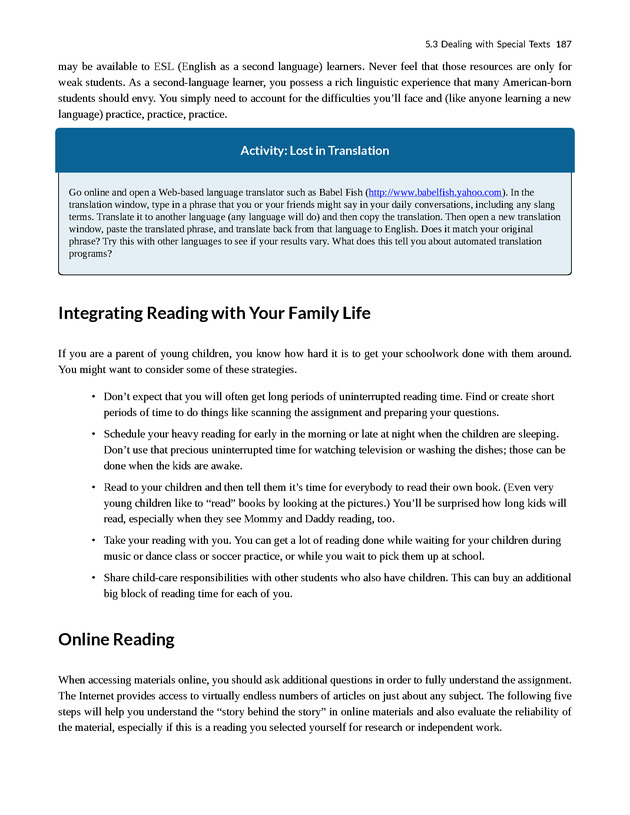 College Success - New Page