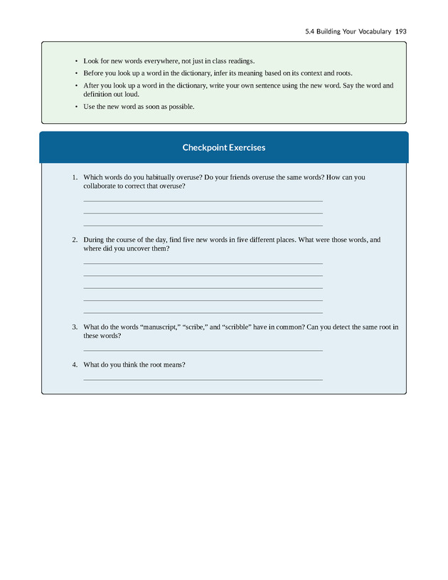 College Success - New Page