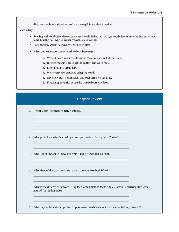 College Success - New Page